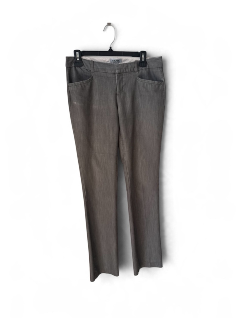 DKNY Women's Trousers Gray Size 2